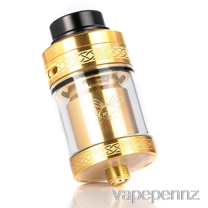 Hellvape DEAD RABBIT V2 25mm RTA Gold VAPE NZ